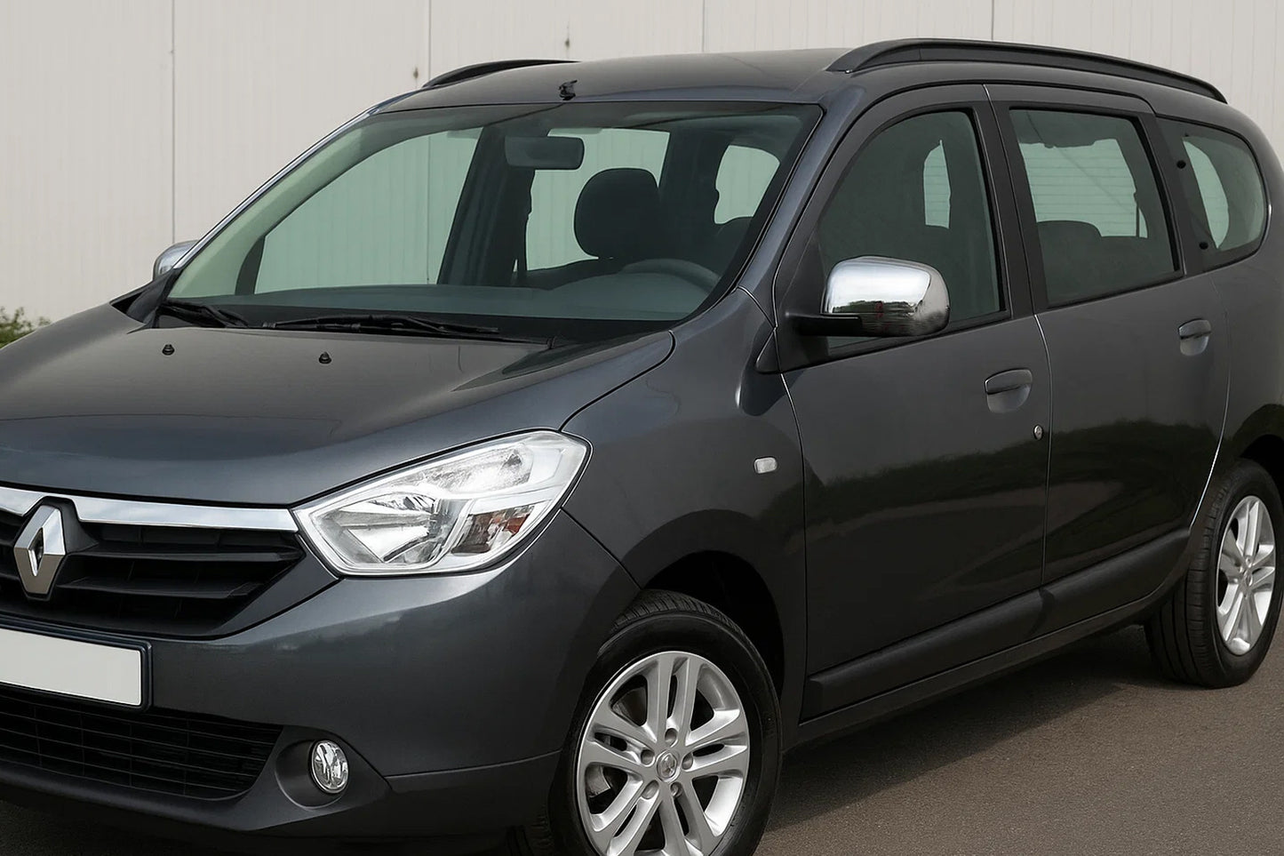 Mirror Covers (2 pcs, ABS) for Dacia Lodgy 2012-2022 - image 1