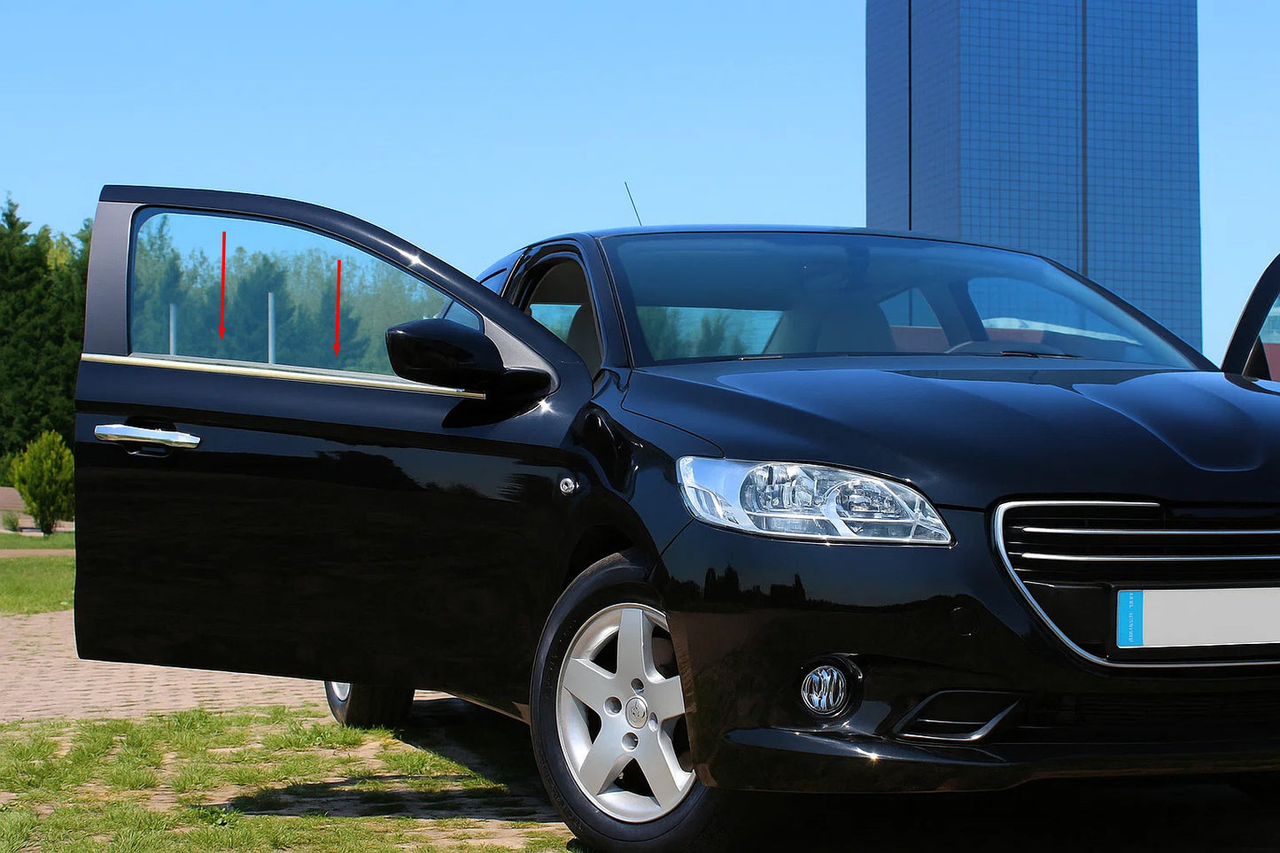 Stainless Steel Window Trim for Peugeot 301 2012- - image 6