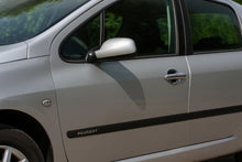 Chrome Handle Cup Covers (4 pcs, plastic) for Peugeot 307 2001-2008 - image 1