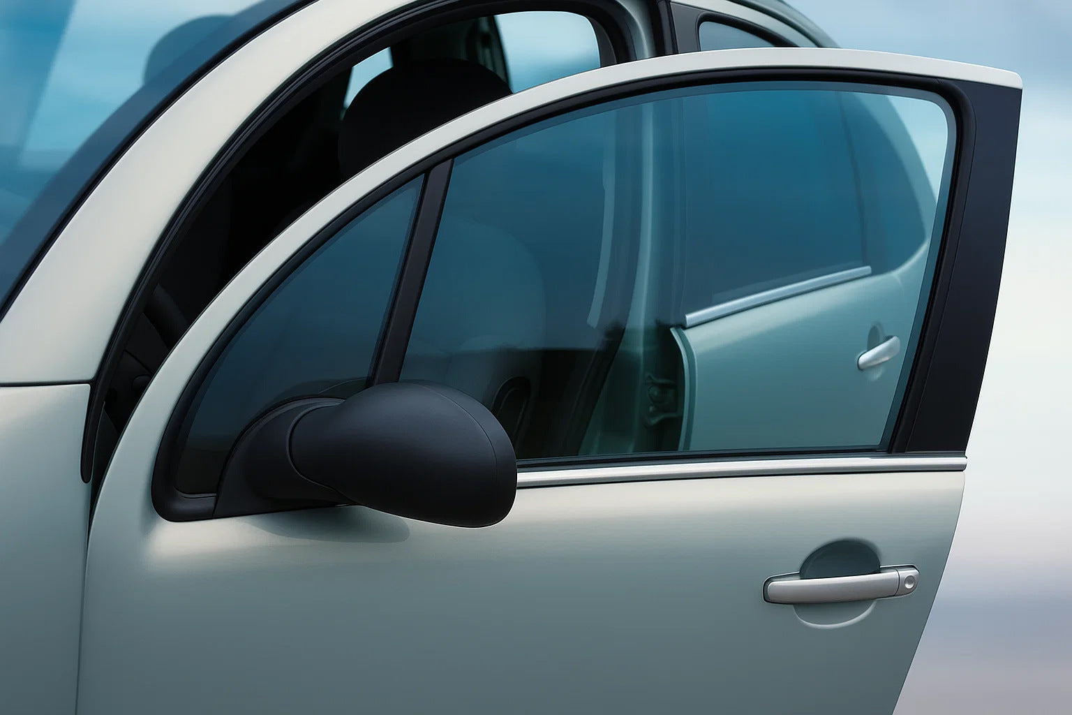 Stainless Steel Window Trim for Citroen C-3 2002-2009 - image 1