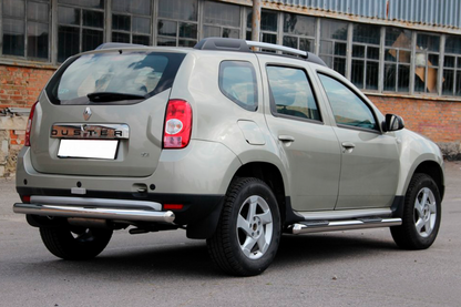 Rear bar straight (stainless steel) for Renault Duster 2008-2017 - image 2