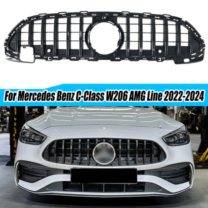 Front Grille GT Panamericana (for AMG-Line) for Mercedes C-class W206 2022- - image 3