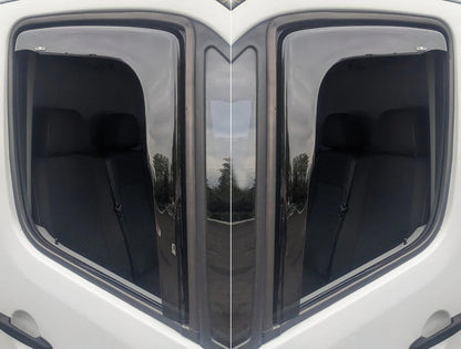 In-channel window deflectors (2 pcs, HIC) for Volkswagen Crafter 2006-2016 - image 5