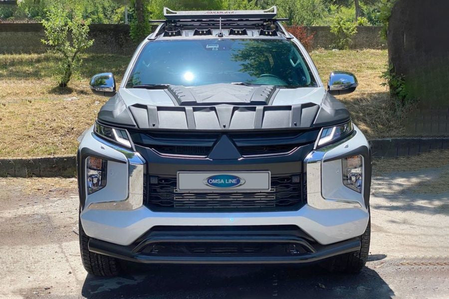 Front Double Bar Vegas 2019+ (black, 76mm) for Mitsubishi L200 2015-2024 - image 3