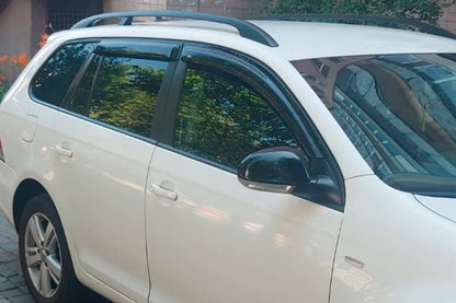 Window Deflectors Variant (4 pcs, HIC) for Volkswagen Golf 6 2008-2014 - image 5