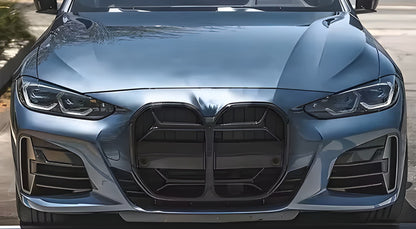 CS-Style Kidney Grilles (for G26, Gloss Black) for BMW 4 Series G22/23/26 2020- - image 1