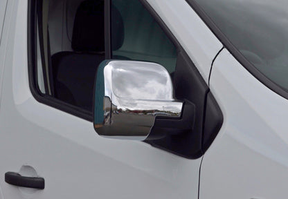 Mirror Covers (2 pcs, plastic) for Fiat Talento 2016- - image 1