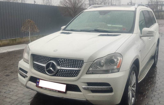 Front grill Diamond for Mercedes GL class X164 - Reelken Auto