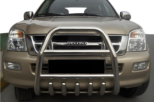 Front Bull Bar QT007 (Stainless Steel) for Isuzu D-Max 2011-2019 - image 1