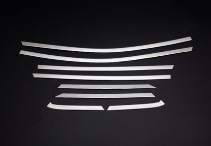 Upper window trim stainless steel (8 pcs) for Ford Fiesta 2017- - image 2