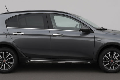 Lower window trims stainless steel for Fiat Tipo Cross 2021- - image 1