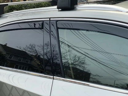 In-Channel Wind Deflectors Niken Luxury (4 pcs) for Honda CRV 2017-2022 - image 5