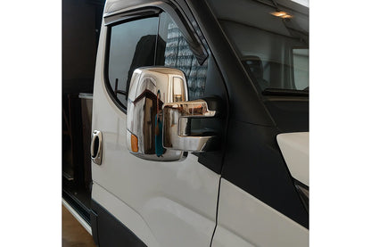 Chrome Mirror Covers (2 pcs plastic) for Iveco Daily 2014- - image 3