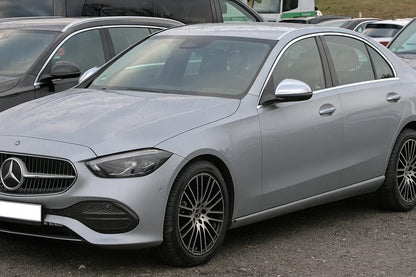 Mirror Covers (2 pcs, Stainless Steel) for Mercedes C-class W206 2022- - image 1