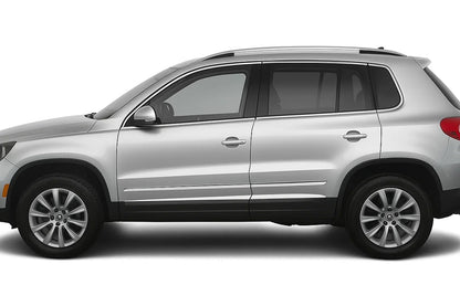 Stainless Steel Door Moldings (4 pcs) for Volkswagen Tiguan 2007-2016 - image 1