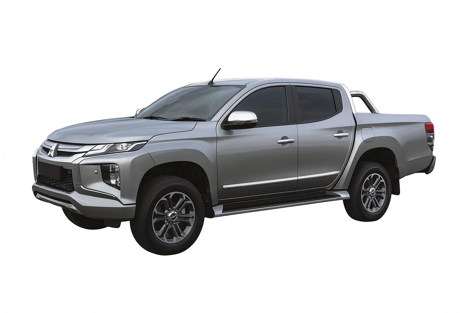 Door Moldings Stainless Steel (4 pcs) for Mitsubishi L200 2015-2024 - image 1