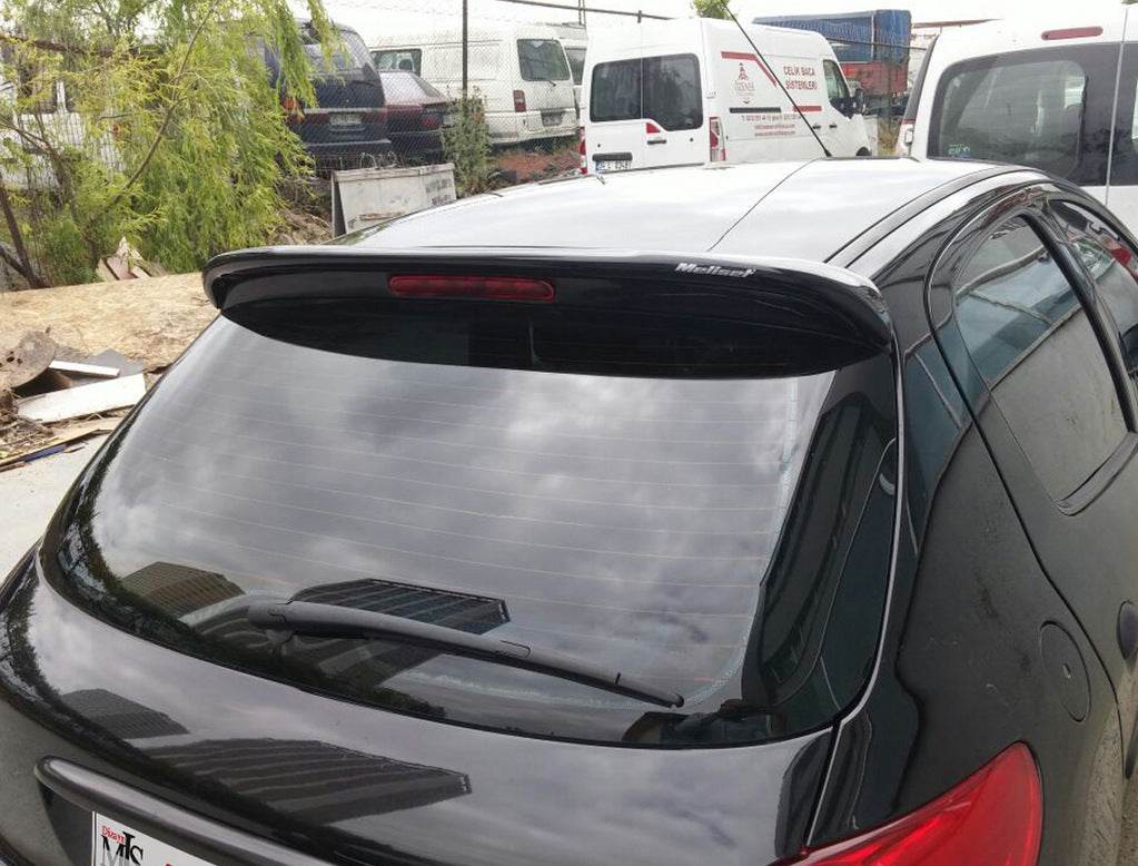 Meliset upper spoiler (for painting) for Peugeot 206 - Reelken Auto