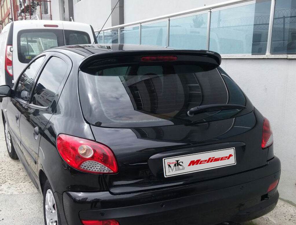 Meliset upper spoiler (for painting) for Peugeot 206 - Reelken Auto