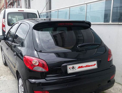 Meliset upper spoiler (for painting) for Peugeot 206 - Reelken Auto