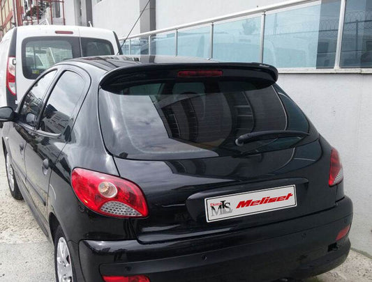 Meliset upper spoiler (for painting) for Peugeot 206 - Reelken Auto
