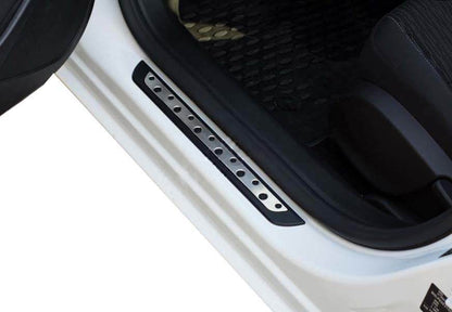 Door sills Flexill Dotline (4 pcs, stainless steel) for Volkswagen Golf 7/E-Golf - Reelken Auto