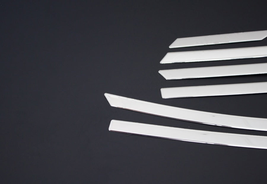 Upper window trim stainless steel (10 pcs) for Hyundai Tucson TL 2016-2021 - image 4