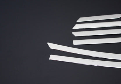 Upper window trim stainless steel (10 pcs) for Hyundai Tucson TL 2016-2021 - image 4