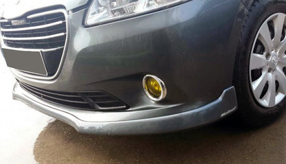 Front bumper lip (2012-2017, primed for painting) for Peugeot 301 2012- - image 1