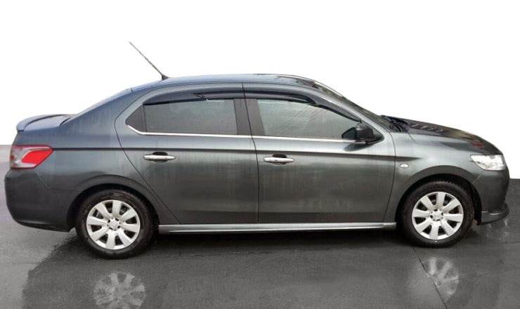 Side sills 2012-2017 (for painting) for Citroen C-Elysee - Reelken Auto