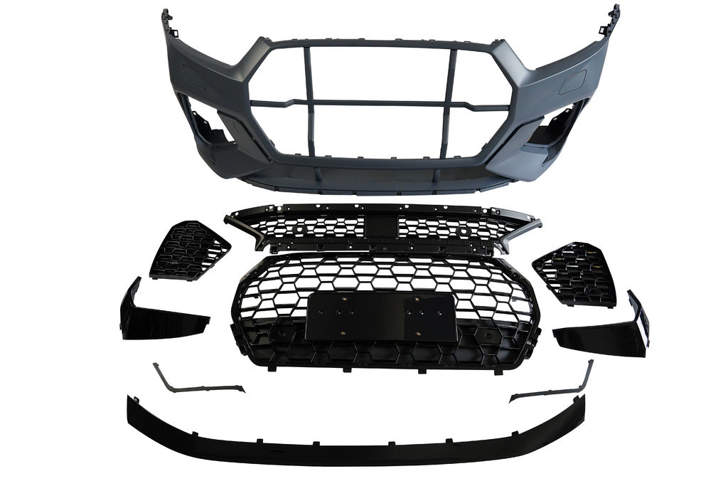 Front Bumper RSQ-Style for Audi Q3 2019- - image 3