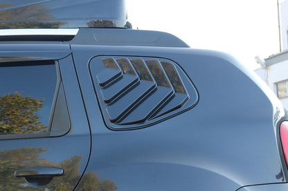 Rear window covers EuroCap (2 pcs, ABS) for Renault Duster 2008-2017 - image 3
