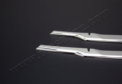 Stainless Steel Rear Bumper Protector OmsaLine (2018↗, 2 pcs) for Ford Courier 2014-2023 - image 3