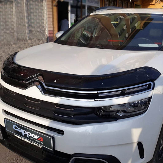 Hood deflector (Eurocap) for Citroen C5 Aircross 2017- - Reelken Auto