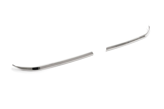 Chrome Grille Covers (2 pcs, Stainless Steel) for Honda Civic Sedan 2021- - image 2