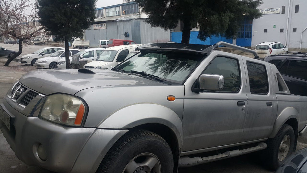 Windshield Visor (black gloss, 5mm) for Nissan NP300 1999-2015 - image 5