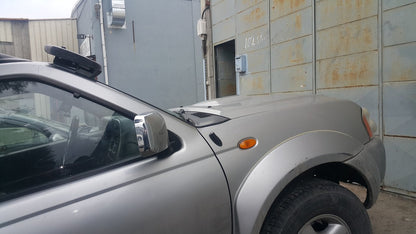 Windshield Visor (black gloss, 5mm) for Nissan NP300 1999-2015 - image 6