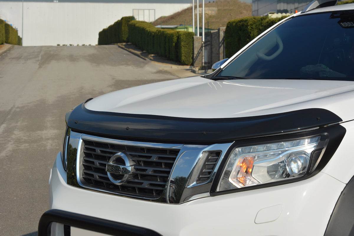 The hood deflector (EuroCap) for Nissan Navara/NP300 2016- - Reelken Auto