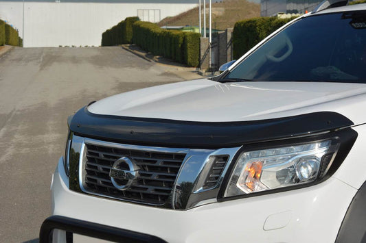 The hood deflector (EuroCap) for Nissan Navara/NP300 2016- - Reelken Auto