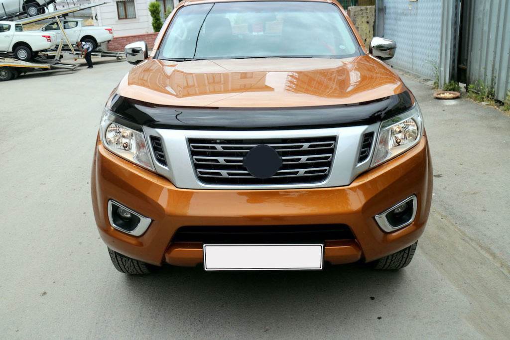 The hood deflector (EuroCap) for Nissan Navara/NP300 2016- - Reelken Auto