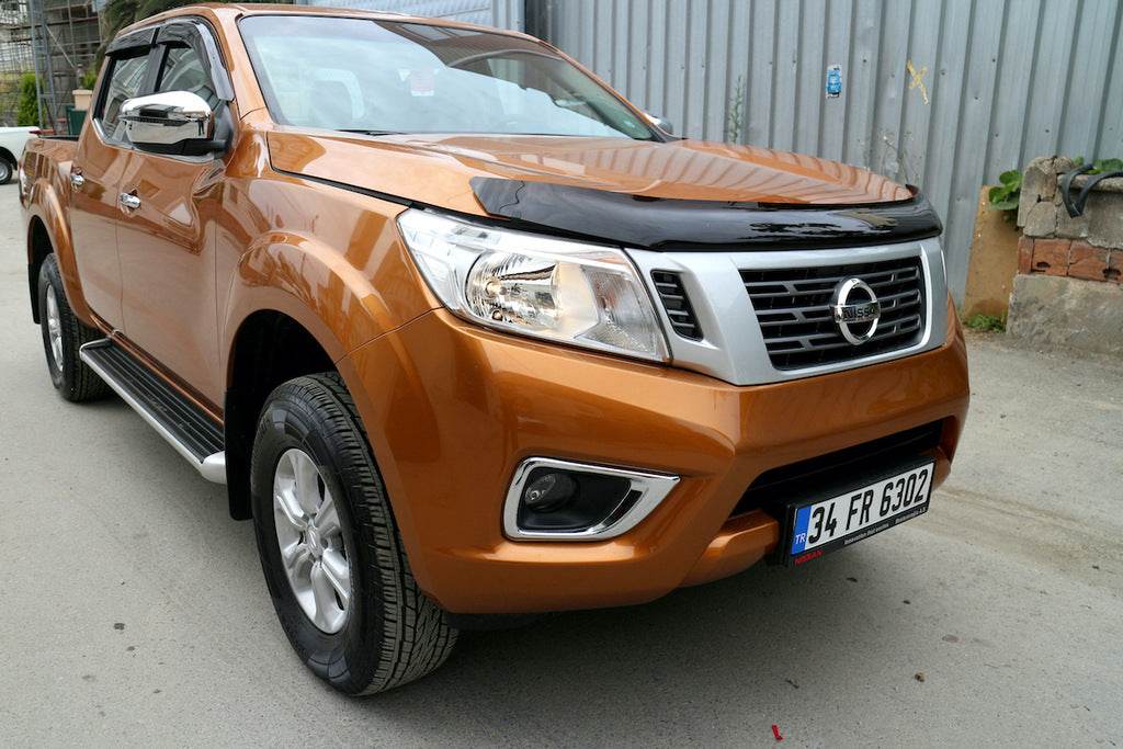 The hood deflector (EuroCap) for Nissan Navara/NP300 2016- - Reelken Auto