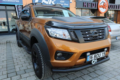 The hood deflector (EuroCap) for Nissan Navara/NP300 2016- - Reelken Auto