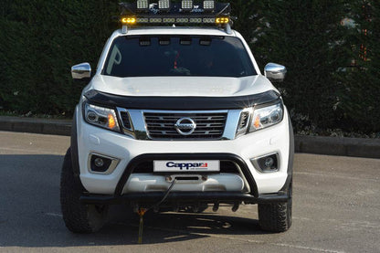 The hood deflector (EuroCap) for Nissan Navara/NP300 2016- - Reelken Auto