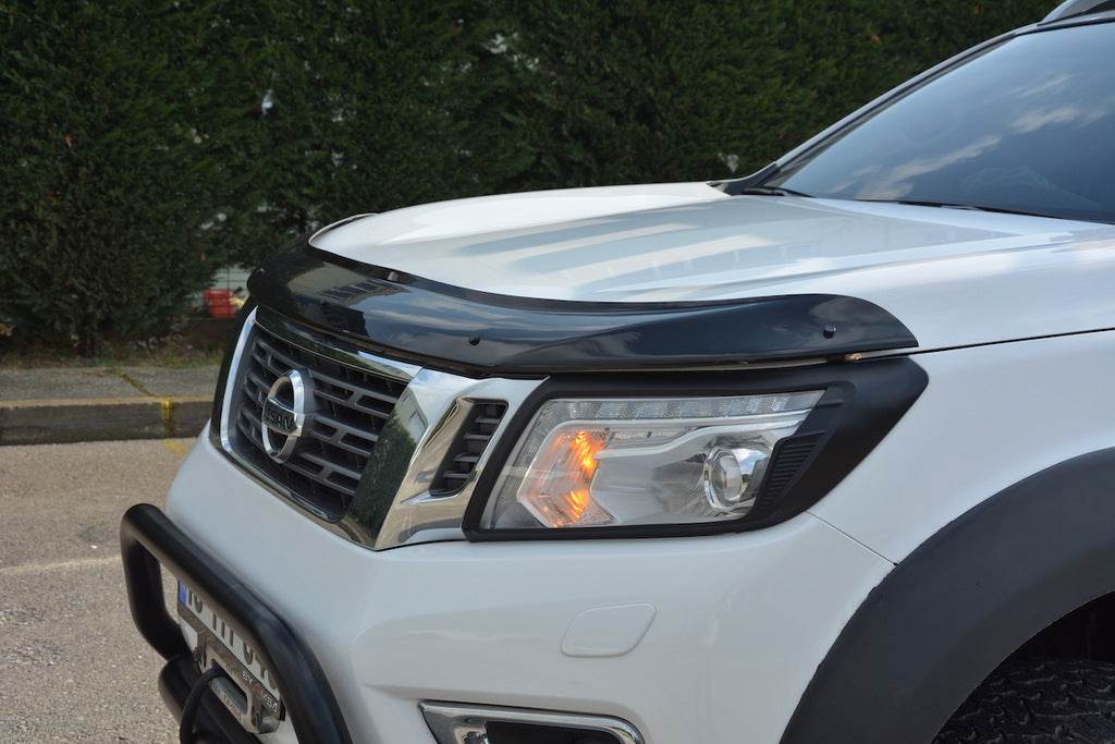 The hood deflector (EuroCap) for Nissan Navara/NP300 2016- - Reelken Auto