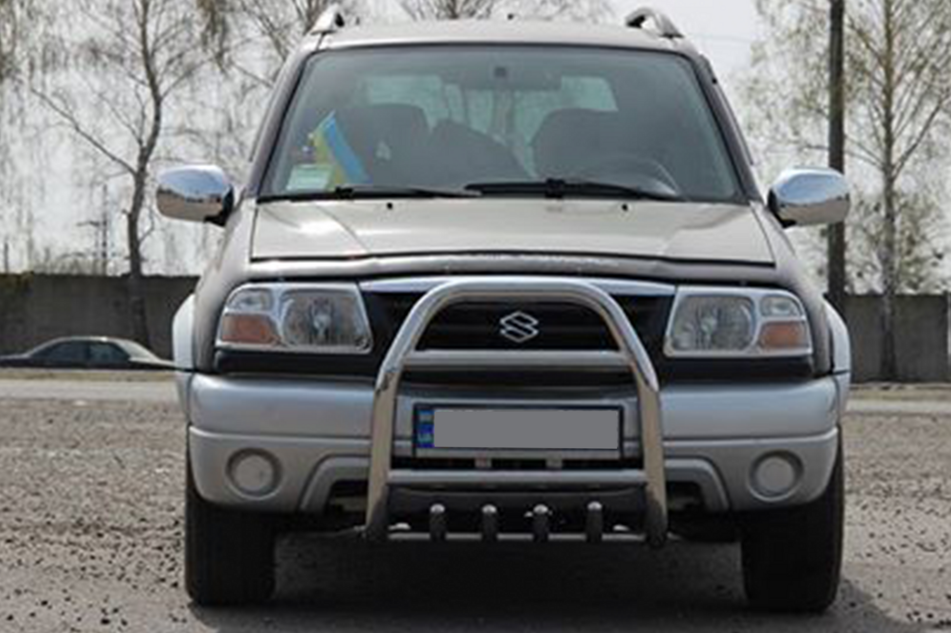 Bull Bar QT007 (Stainless Steel) for Suzuki Vitara 1998-2006 - image 2