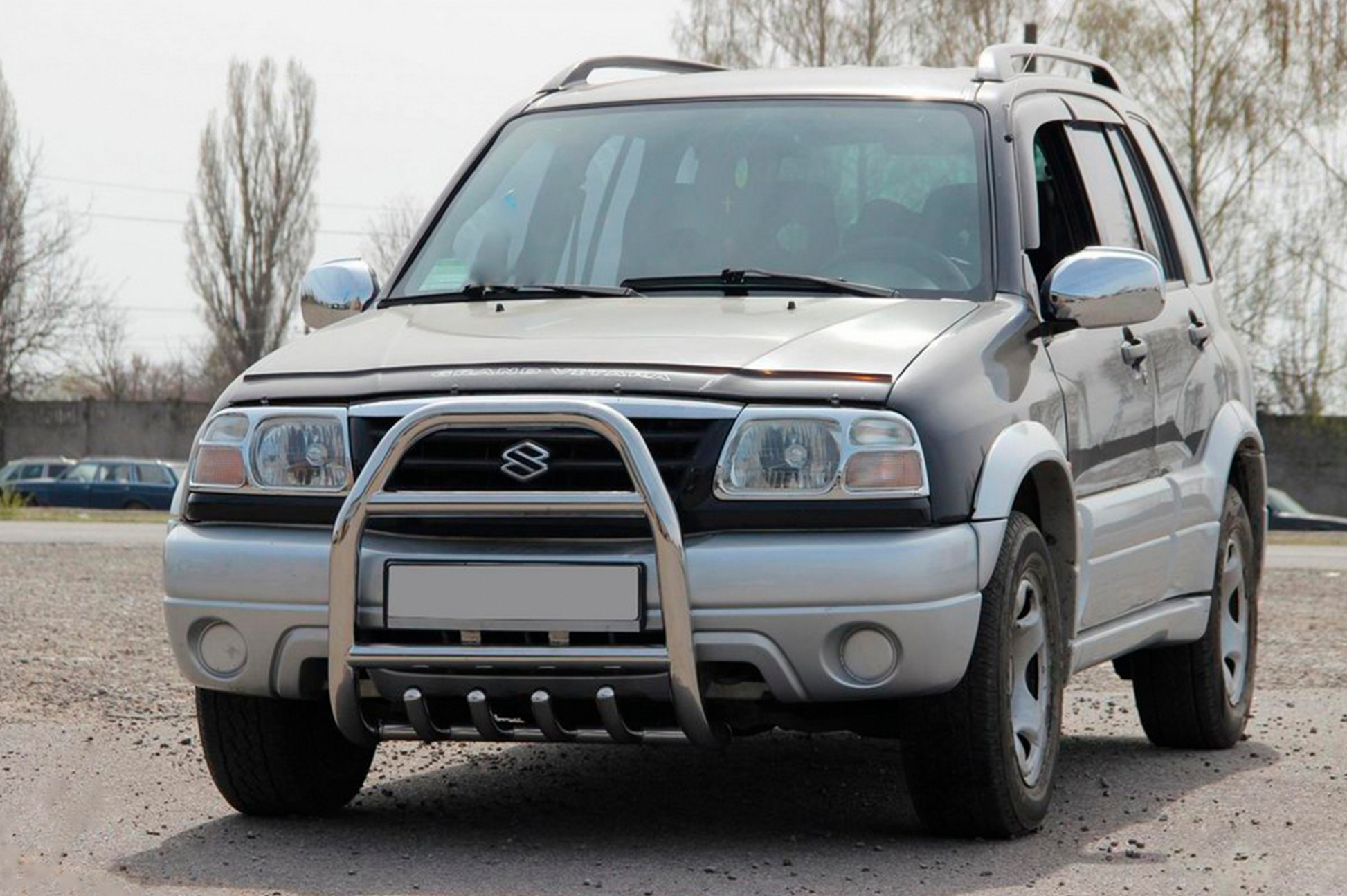 Bull Bar QT007 (Stainless Steel) for Suzuki Vitara 1998-2006 - image 3