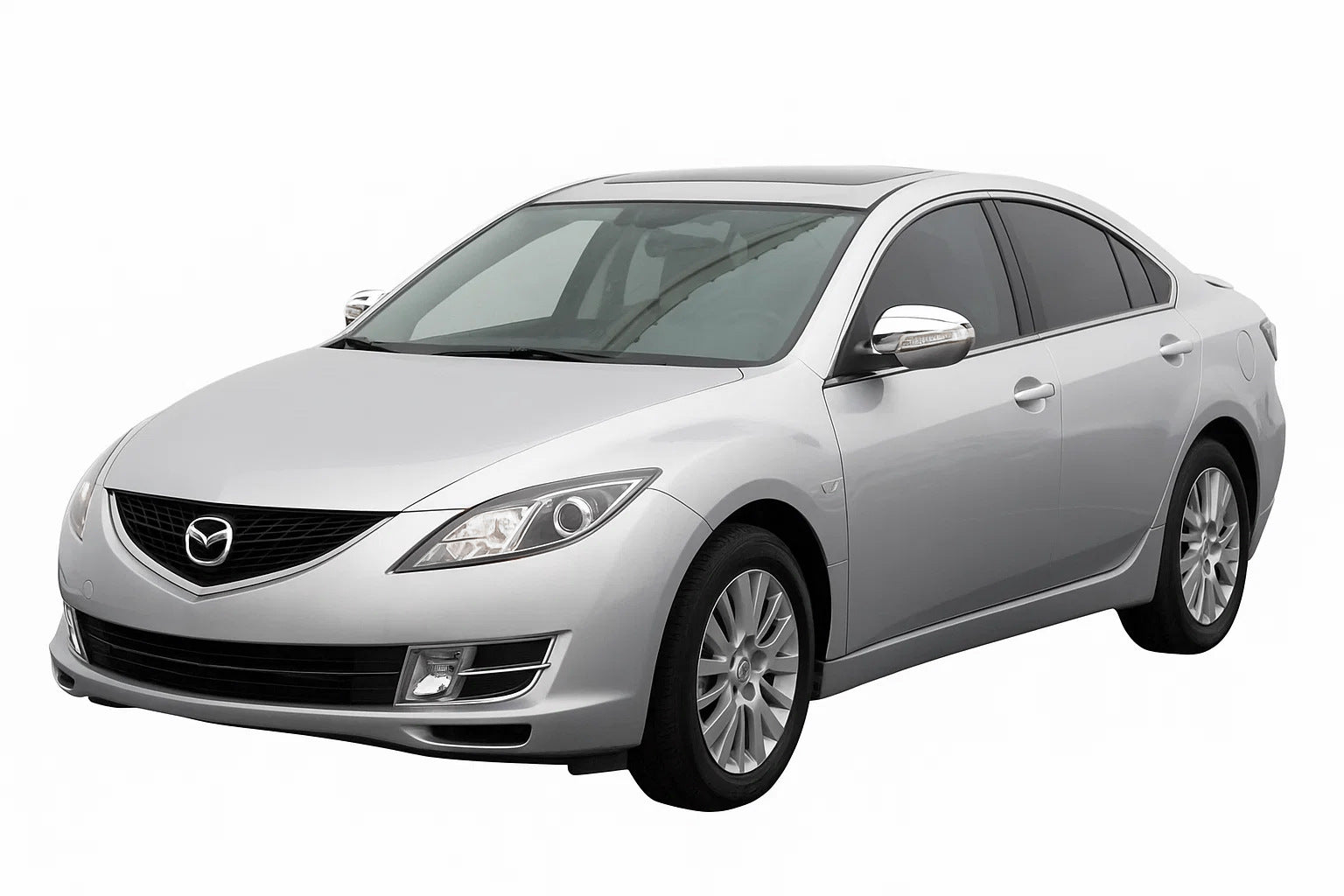 LED Mirror Covers (2 pcs, plastic) for Mazda 6 2008-2012 - image 1