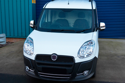 Mirror Covers (2 pcs, Stainless Steel) for Opel Combo 2012-2018 - image 13