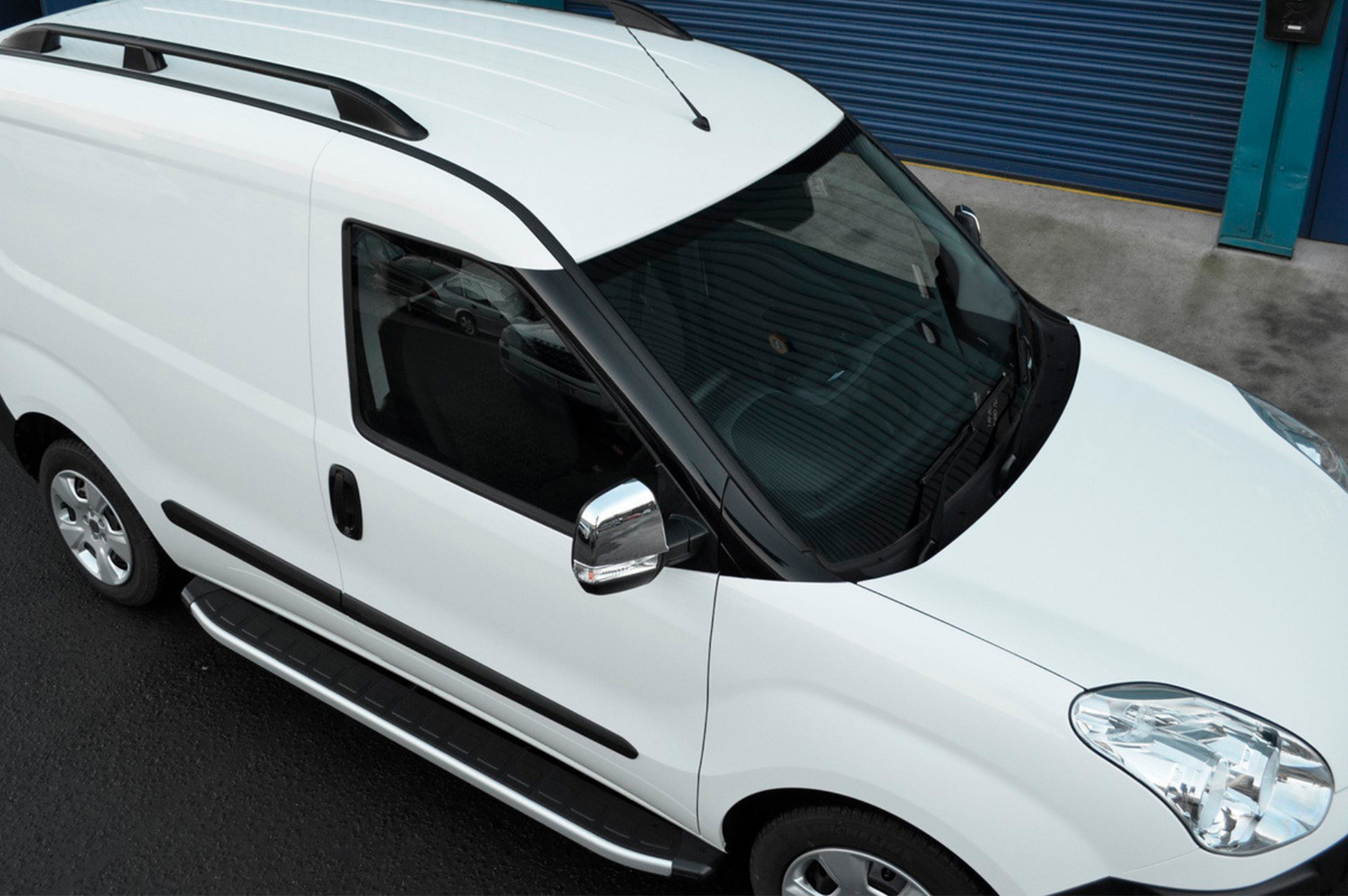 Mirror Covers (2 pcs, Stainless Steel) for Opel Combo 2012-2018 - image 5