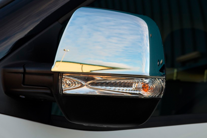 Mirror Covers (2 pcs, Stainless Steel) for Fiat Doblo II 2010-2022 - image 12