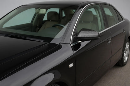 Mirror Covers (2 pcs, Carbon) for Audi A4 B7 2004-2008 - image 1